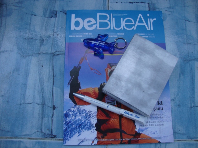 materiale promotionale blue air